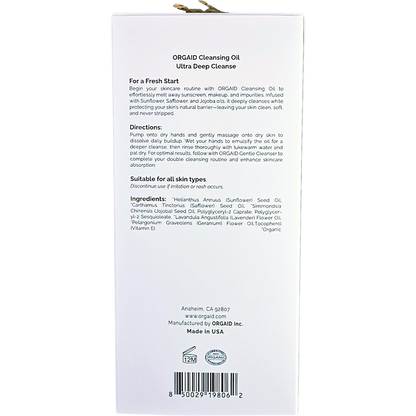 Orgaid Cleansing Oil Ultra Deep Cleanse 120ml