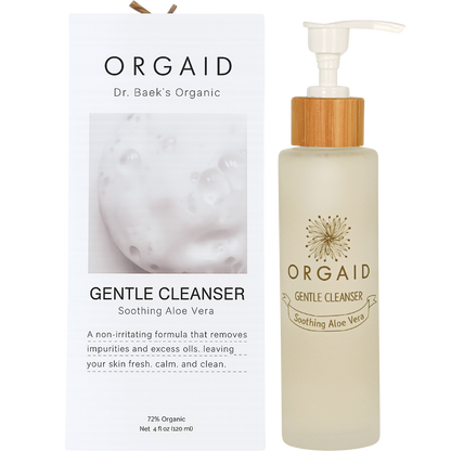 Orgaid Gentle Cleanser Soothing Aloe Vera 120ml