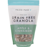 Paleo Pure Organic Grain Free Granola Apple & Cinnamon 300g