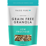 Paleo Pure Organic Grain Free Granola Low Fructose 300g