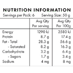 Paleo Pure Organic Grain Free Granola Raw Fruit Free 300g