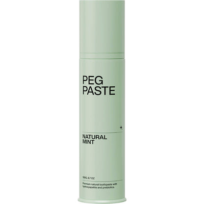 Peg Paste Natural Toothpaste with Hydroxyapatite Natural Mint 190g