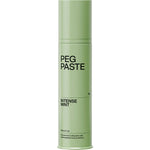Peg Paste 190g natural intense mint toothpaste in a white pump bottle with a minimalist green and white label.