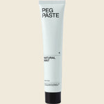 Peg Paste 100g Natural Mint toothpaste tube with a clean white design and mint leaf illustration.