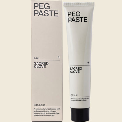 Peg Paste Natural Toothpaste with Hydroxyapatite Sacred Clove 100g