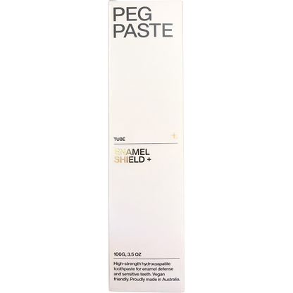 Peg Paste Natural Toothpaste Hydroxyapatite Enamel Shield Mint 100g