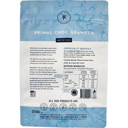 Paleo Hero Primal Choc Granola 750g