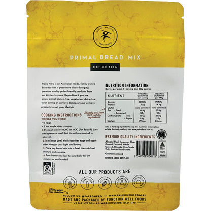Paleo Hero Primal Bread Mix 350g