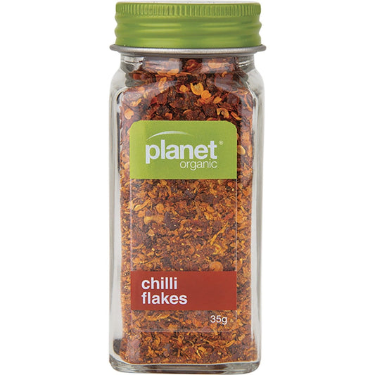 Planet Organic Chilli Flakes 35g
