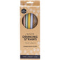 Ever Eco Silicone Straws Straight Pastel Collection(Cleaning brush included) 4 Pack