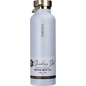 Ever Eco 750ml insulated stainless steel bottle in Cove blue with a matching powder-coated finish and carry handle lid.