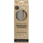 Ever Eco Stainless Steel Straws Straight(Cleaning brush included) 4 Pack