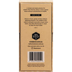 Back of Ever Eco Safety Razor Matte Black packaging with product features and usage instructions.