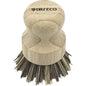 Ever Eco Pot Scrubber Bamboo Handle, Palm Leaf Bristles