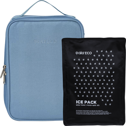 Ever Eco Insulated Lunch Bag with Ice Pack Cove 1pc
