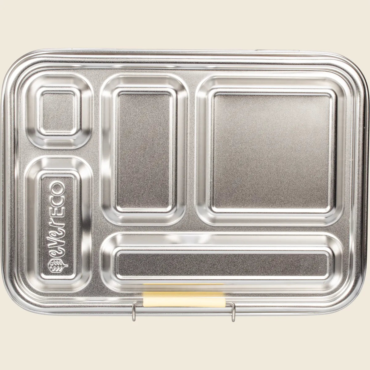 Ever Eco Stainless Steel 5 Compartment Bento Lunch Box Buttercup 1pc