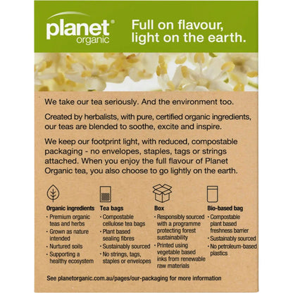 Planet Organic Elderflower Herbal Tea Bags 25 Pack