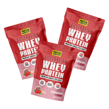 Protein Supplies Australia Australian Whey Protein Strawberry 1kg