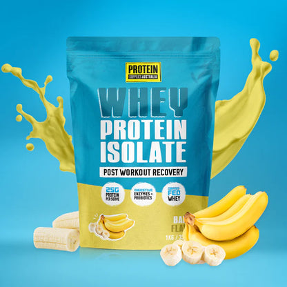 Protein Supplies Australia WPI Whey Protein Isolate Banana 500g