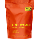 500g tub of Protein Supplies Australia L-Glutamine Pure, a plant-based pharmaceutical grade amino acid supplement.