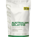 300g bag of Protein Supplies Australia Australian Gelatine Unflavoured, a pasture-raised bovine protein powder.