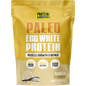 400g pouch of Protein Supplies Australia Paleo Pro Vanilla Bean egg white protein powder on a white background.