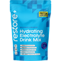 Protein Supplies Australia Blue Raspberry Restore electrolyte drink mix 240g pouch with coconut water and vitamins.