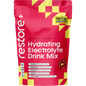 240g pouch of Protein Supplies Australia Restore Electrolyte Drink Mix in Raspberry Lemonade flavor.