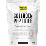 500g bag of Protein Supplies Australia Collagen Peptides Pure Unflavoured with a clean white and blue label.