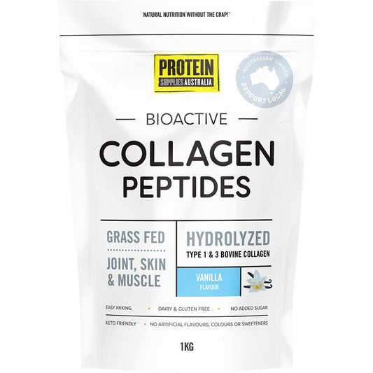 Protein Supplies Australia Collagen Vanilla 1kg