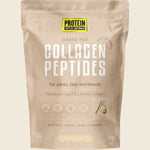 1kg tub of Protein Supplies Australia Collagen Peptides Vanilla with botanical illustrations on a white background.