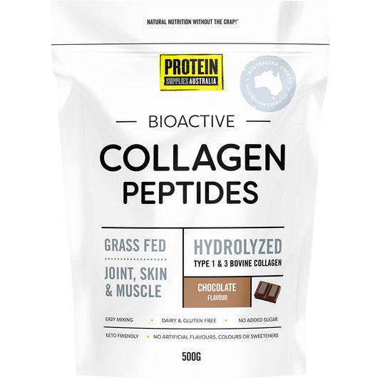 Protein Supplies Australia Collagen Chocolate 500g