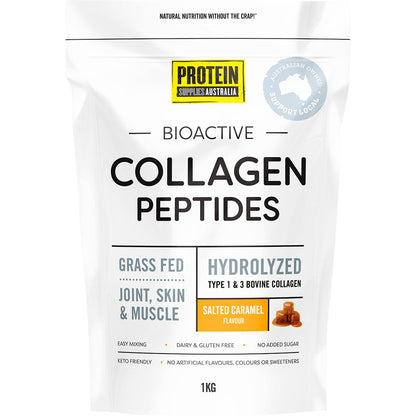 Protein Supplies Australia Collagen Salted Caramel 1kg