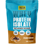 Protein Supplies Australia WPI Choc Peanut Butter 500g bag with a white and brown label on a white background.