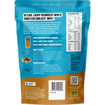 Back of Protein Supplies Australia 1kg Choc Peanut Butter WPI tub showing ingredients and nutritional information.