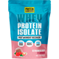 1kg bag of Protein Supplies Australia WPI Whey Protein Isolate in strawberry flavor on a white background.