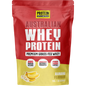 1kg bag of Protein Supplies Australia Australian Whey Protein in Banana flavor with a yellow and white label.