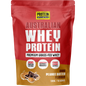 1kg bag of Protein Supplies Australia Australian Whey Protein in Choc Peanut Butter flavor on a white background.