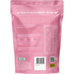 Back of a 1kg Protein Supplies Australia Strawberry Watermelon Collagen pouch with nutritional info and ingredients.