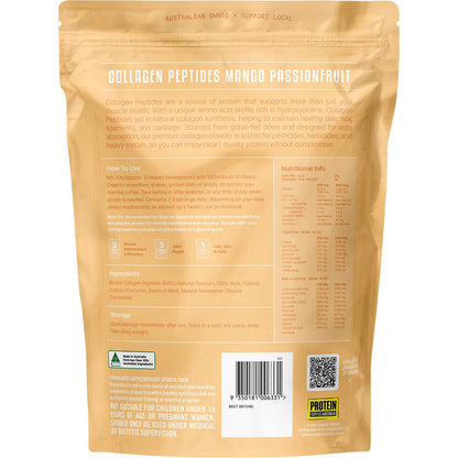 Protein Supplies Australia Collagen Peptides Mango Passionfruit 500g