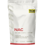 100g tub of Protein Supplies Australia NAC Unflavoured powder, a vegan-friendly N-Acetyl L-Cysteine supplement.