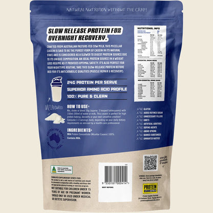 Protein Supplies Australia Micellar Casein Protein 1kg