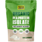 500g tub of Protein Supplies Australia Pea Protein Isolate Unflavoured on a white background.