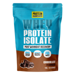 1kg bag of Protein Supplies Australia Chocolate WPI Whey Protein Isolate featuring a brown and white label.