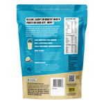 Back of a 500g Protein Supplies Australia Vanilla WPI tub showing nutritional facts, ingredients, and directions.