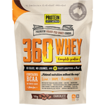 500g bag of Protein Supplies Australia 360Whey Chocolate WPI+WPC Combo on a white background.