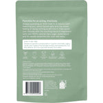 Back of 900g Epzen Magnesium Epsom Salts Soothe bag with ingredients, directions, and benefits on a white background.