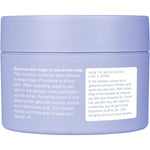Right side of an Epzen Unwind Shower Balm 200ml purple tub showing product information and a white screw-top lid.