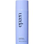 150ml bottle of Epzen Hydrating Body Serum with a pump dispenser and purple label on a white background.