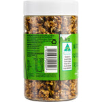 Pimp My Salad Super Seed Sprinkles 135g jar with yellow label and visible seeds on a white background.